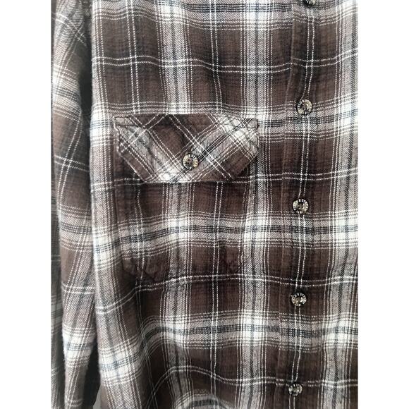 Field And Stream Men’s Medium Long Sleeve Flannel Button Up Shirt - Picture 2 of 10